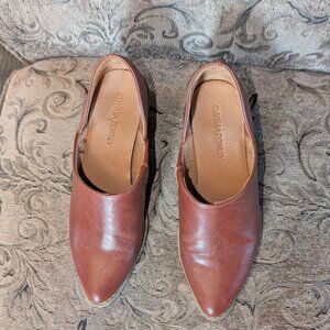 Cynthia Rowley Womens Eddie Cut-Out Slip-On Booties Shoes 8.5  EUC